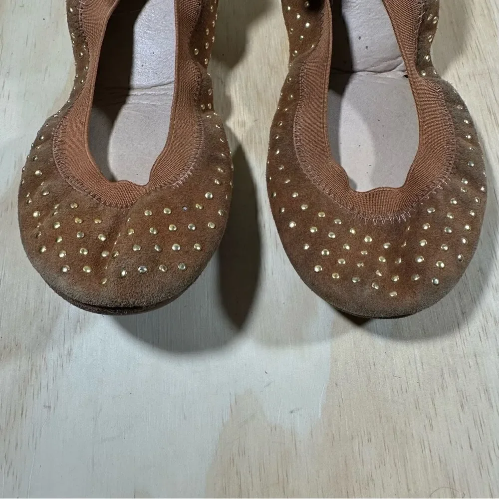 Yosi Samra Micro Studded Ballet Flats Women’s Size 7